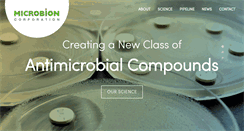 Desktop Screenshot of microbioncorp.com